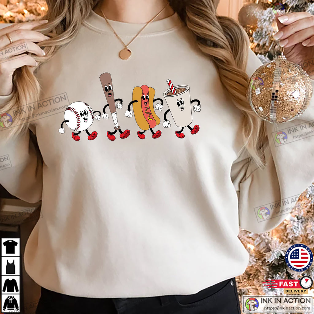 Sunday Night Baseball Game Day T-shirt