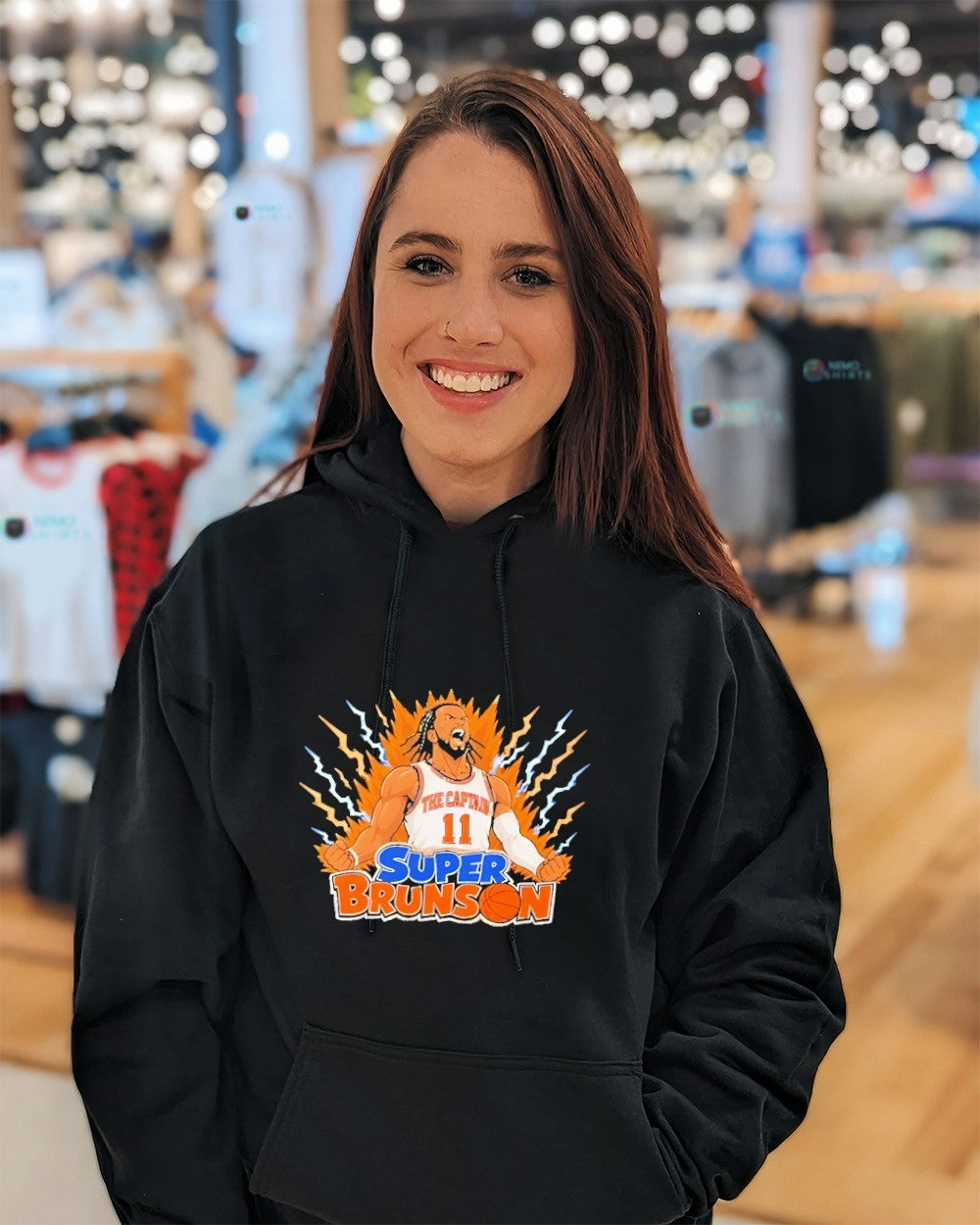Super Brunson New York Knicks graphic shirt