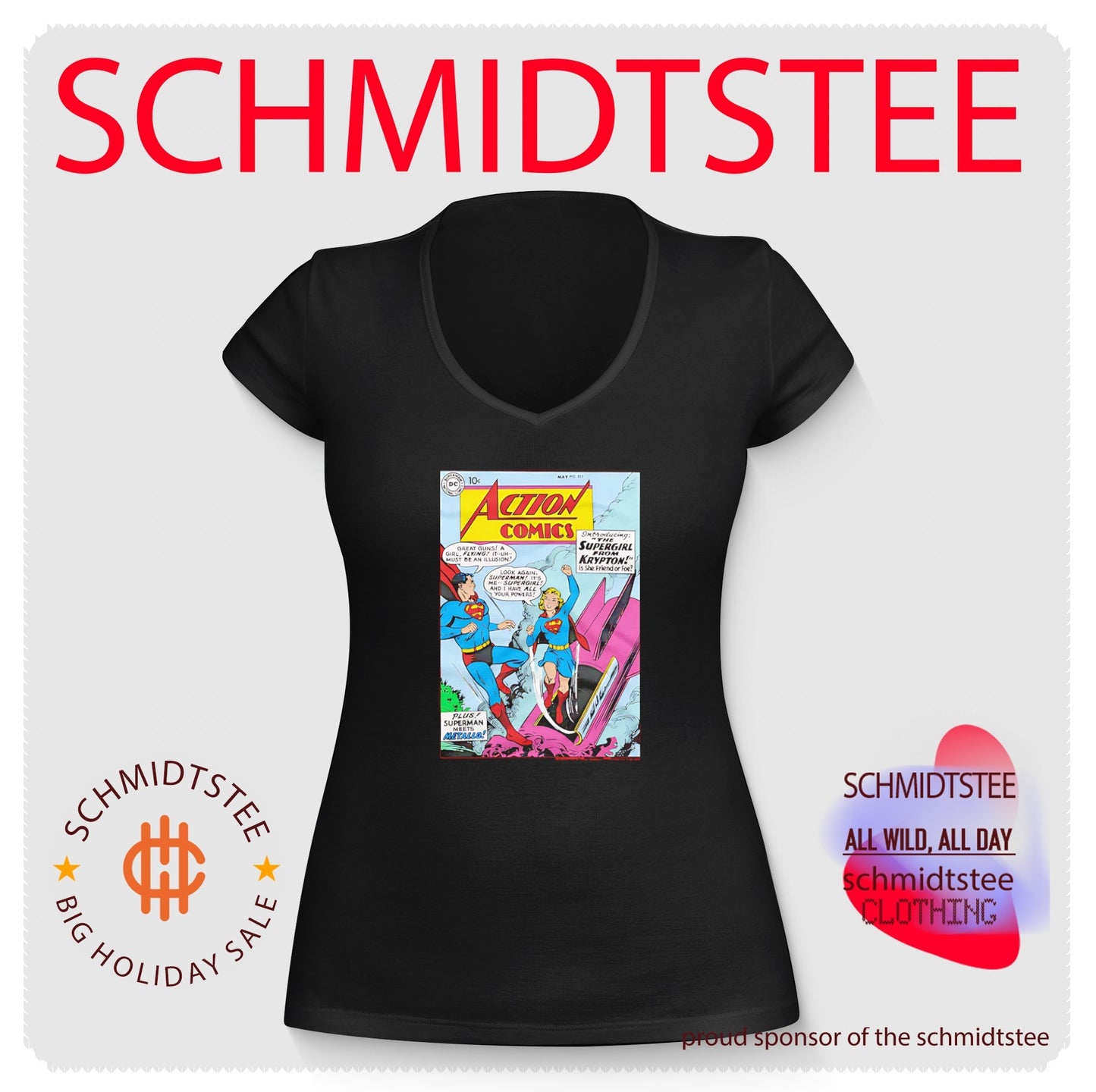 Supergirl First Appearance Action Comics Issue 252 shirt