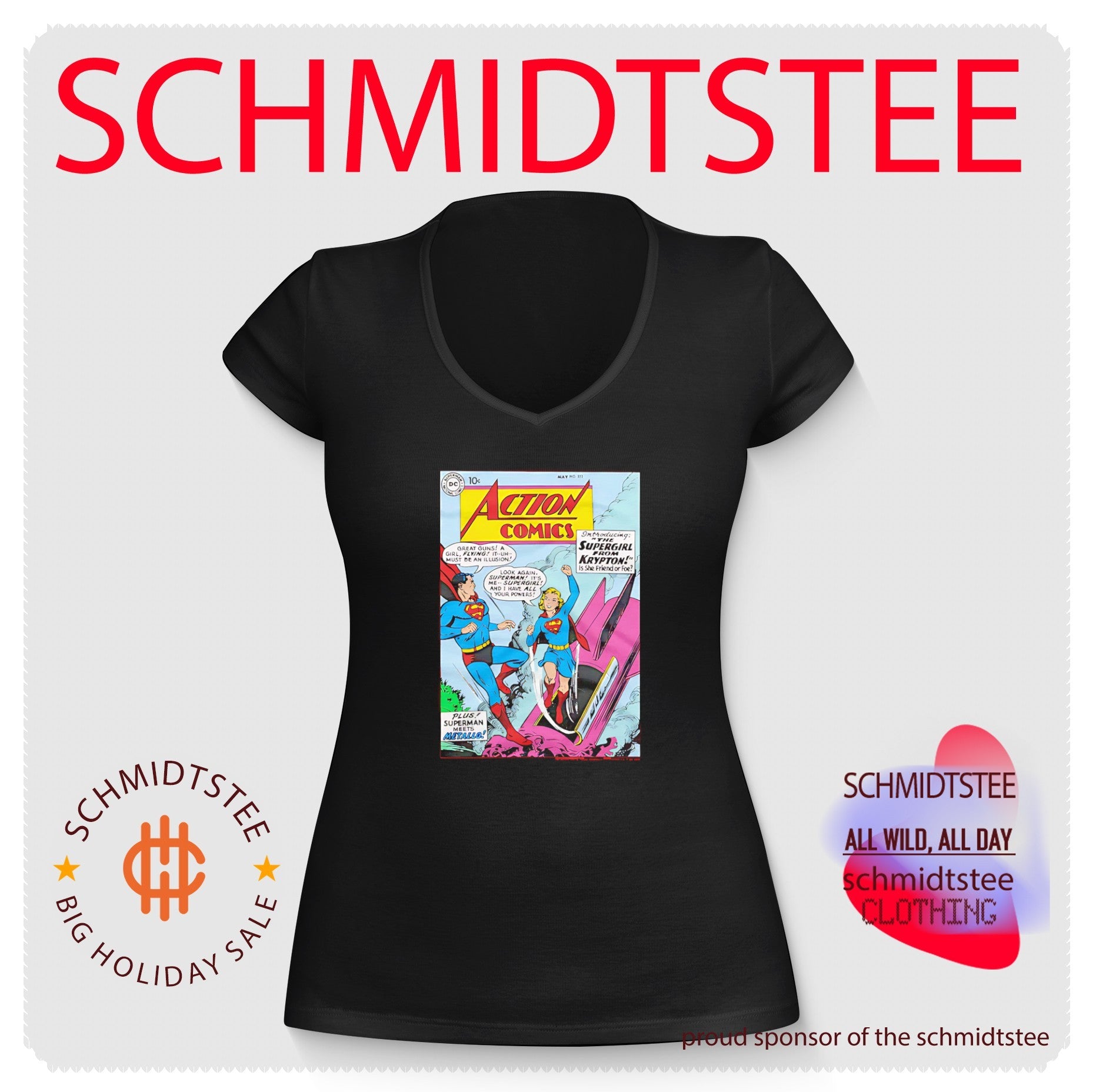 Supergirl First Appearance Action Comics Issue 252 shirt