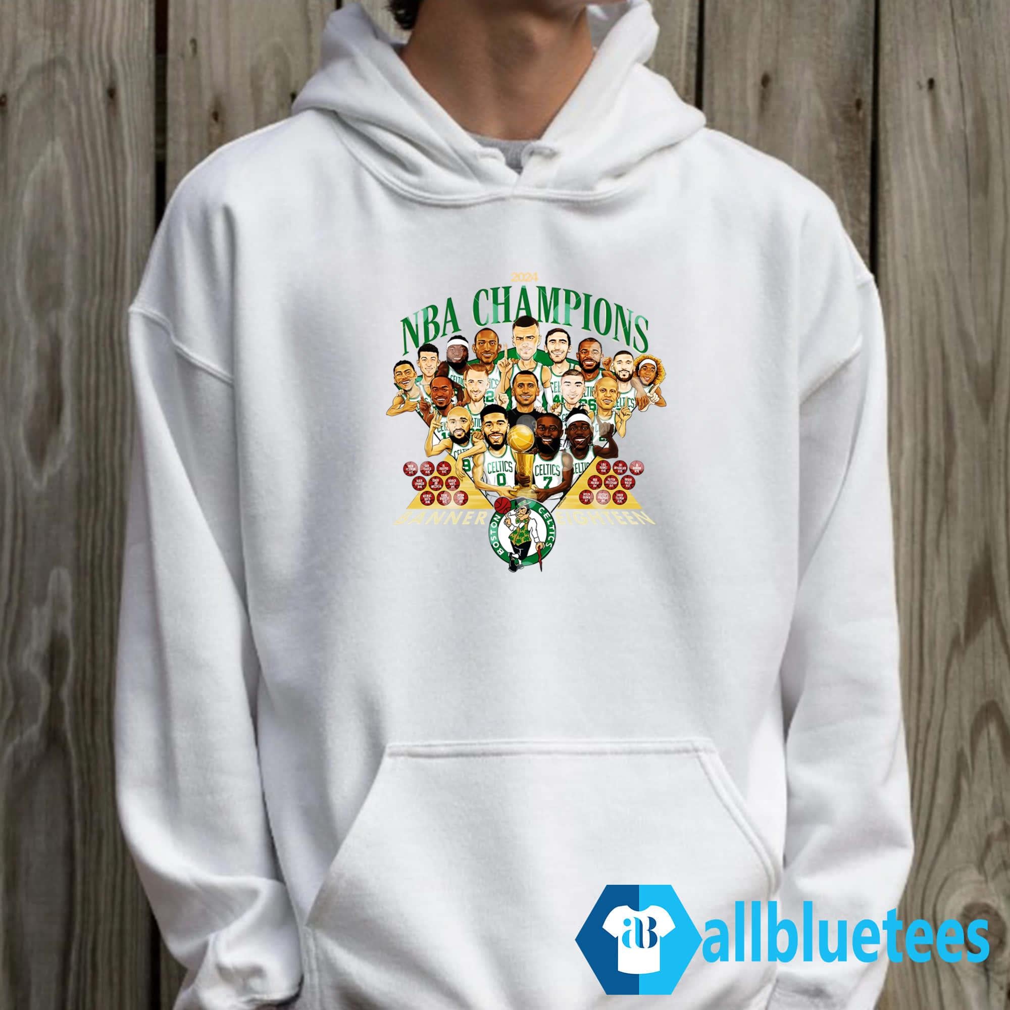 Svi Mykhailiuk Celtics Champions 2024 Shirt
