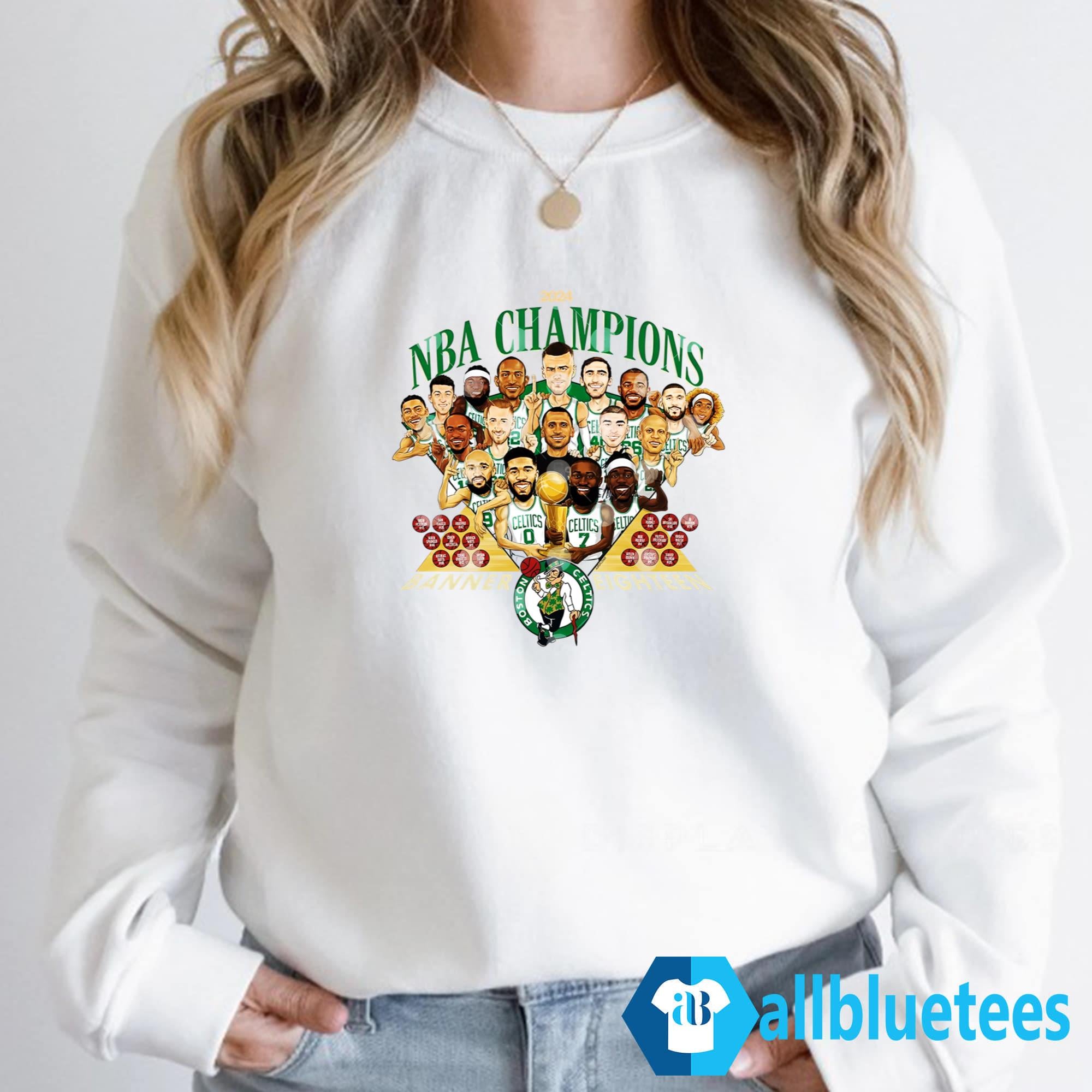 Svi Mykhailiuk Celtics Champions 2024 Shirt