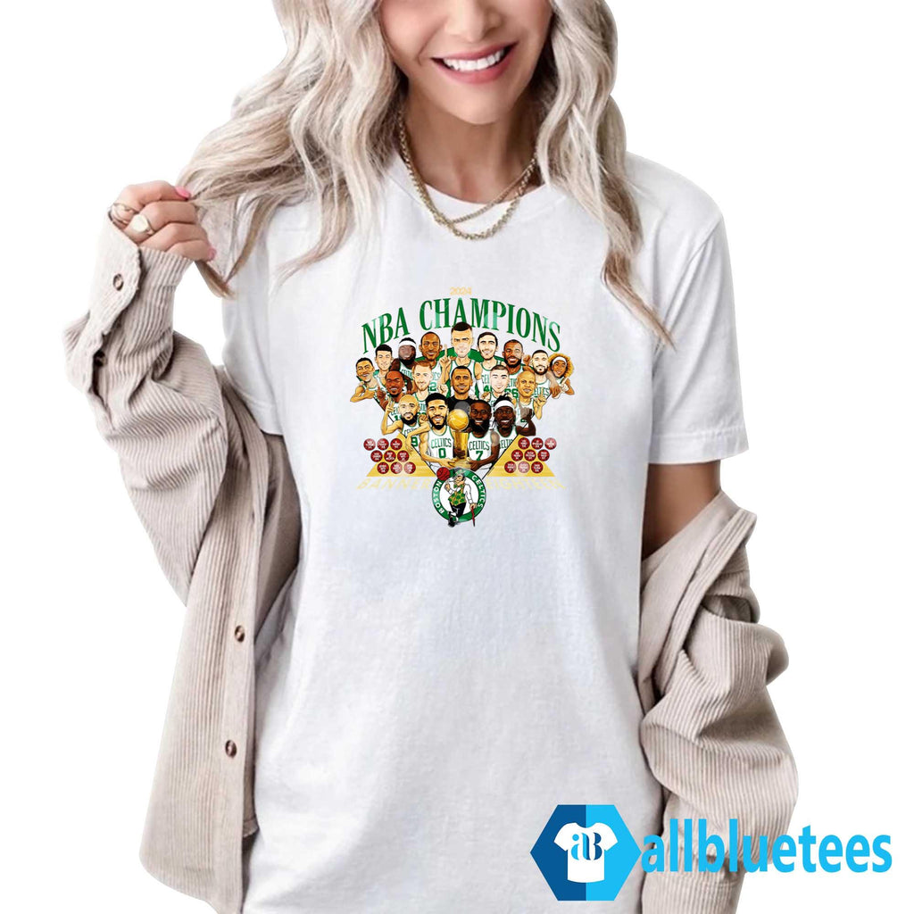 Svi Mykhailiuk Celtics Champions 2024 Shirt