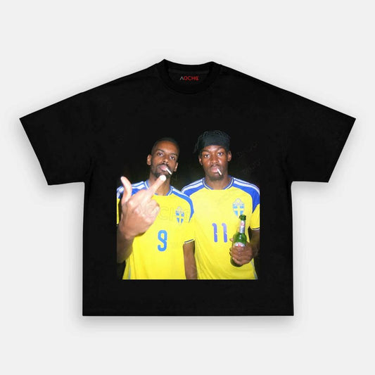 Sweden National Team Isak Elanga Middle Finger Tee