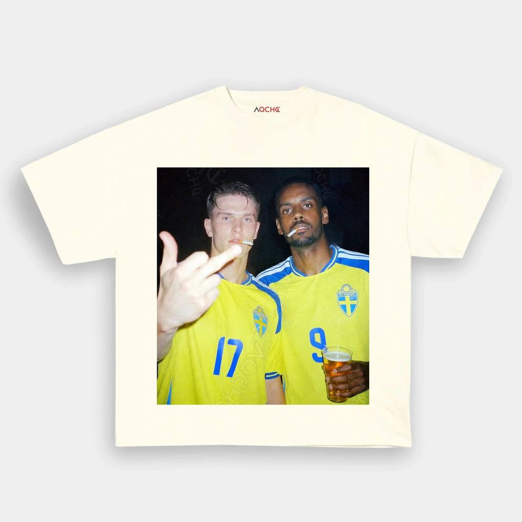 Sweden National Team Isak Gykeres Middle Finger Tee