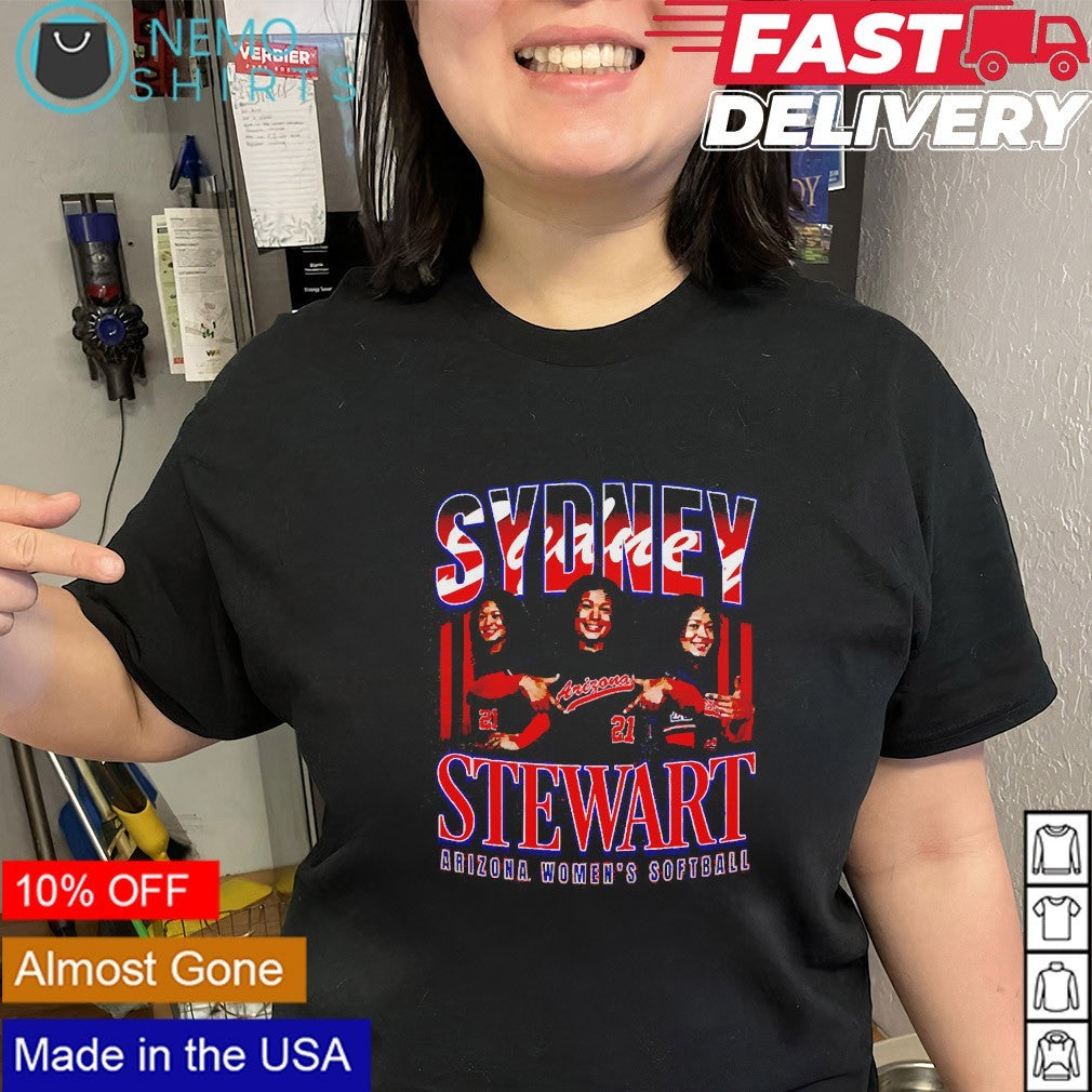 Sydney Stewart Arizona women’s softball retro graphic shirt
