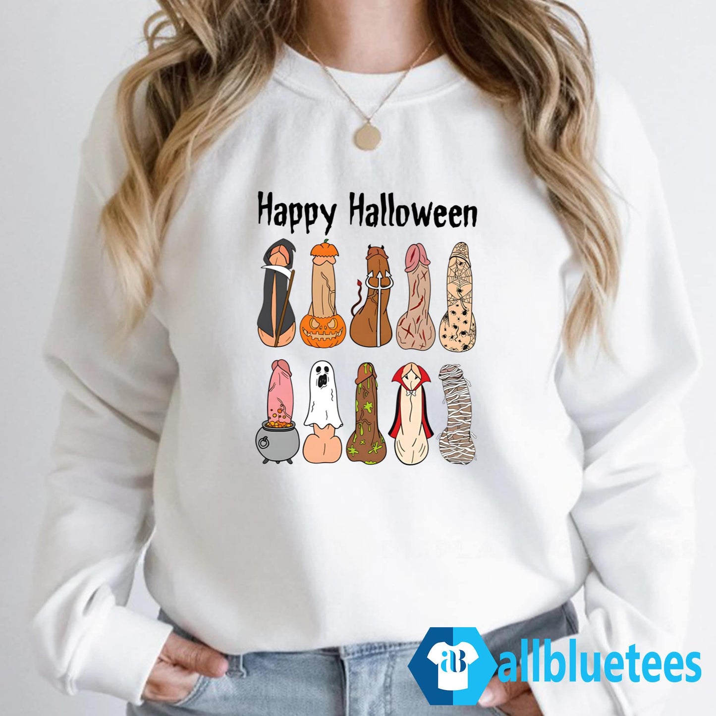 Sydney Sweeney Happy Halloween Penis Shirt