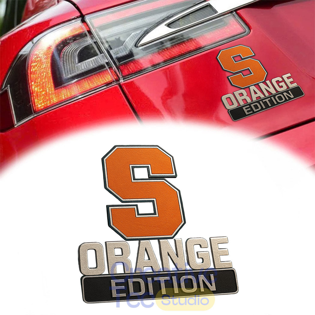 Syracuse Orange Custom Car Name Badge