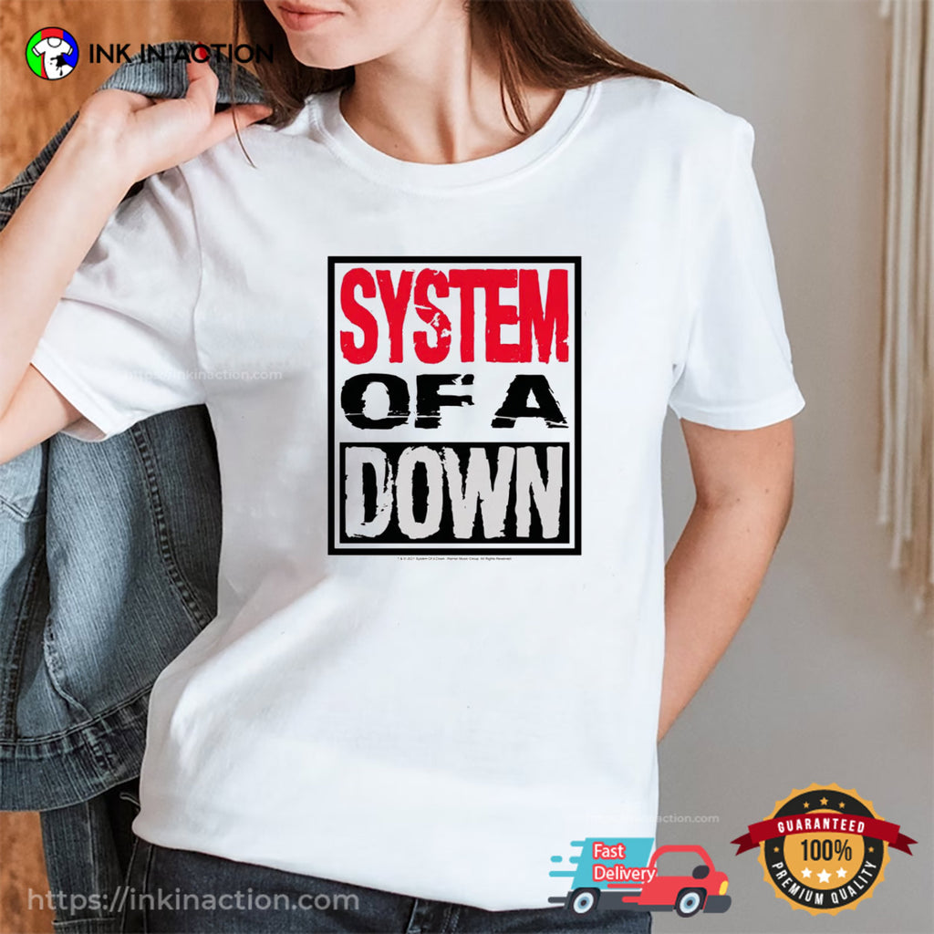 System Of A Down Logo Basic T-shirt