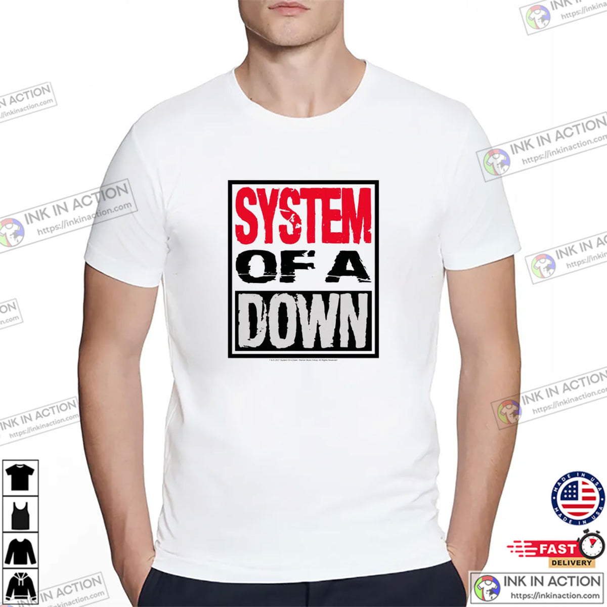 System Of A Down Logo Basic T-shirt