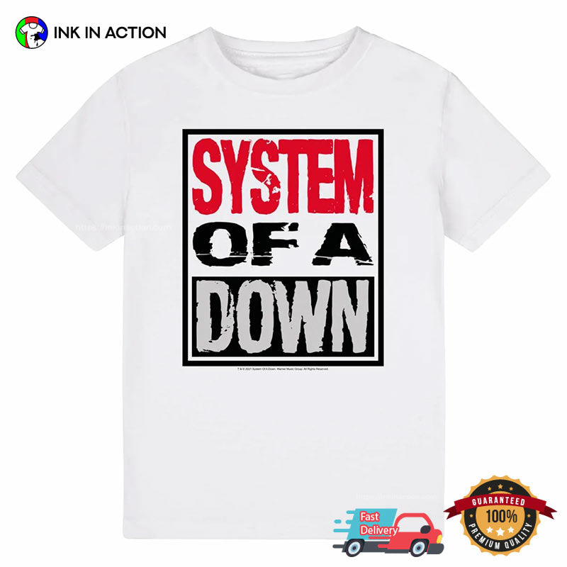 System Of A Down Logo Basic T-shirt