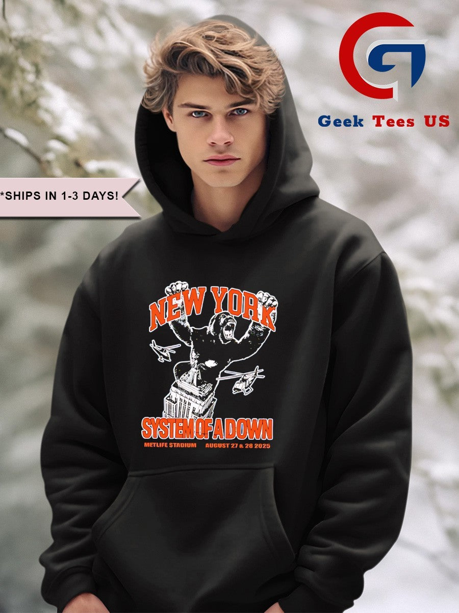 System of a Down New York 2025 Metlife Stadium T-shirt