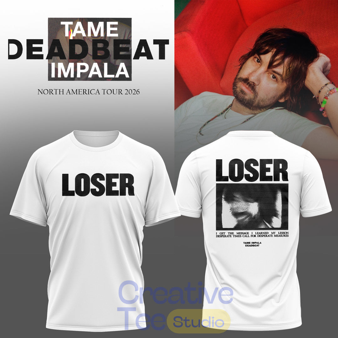 TAME IMPALA DEADBEAT 2026 Tour Special Tee