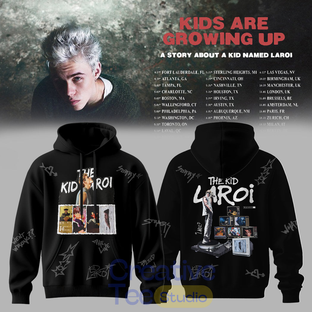 The Kid Laroi “Kids Are Growing Up” Tour 2026 Hoodie