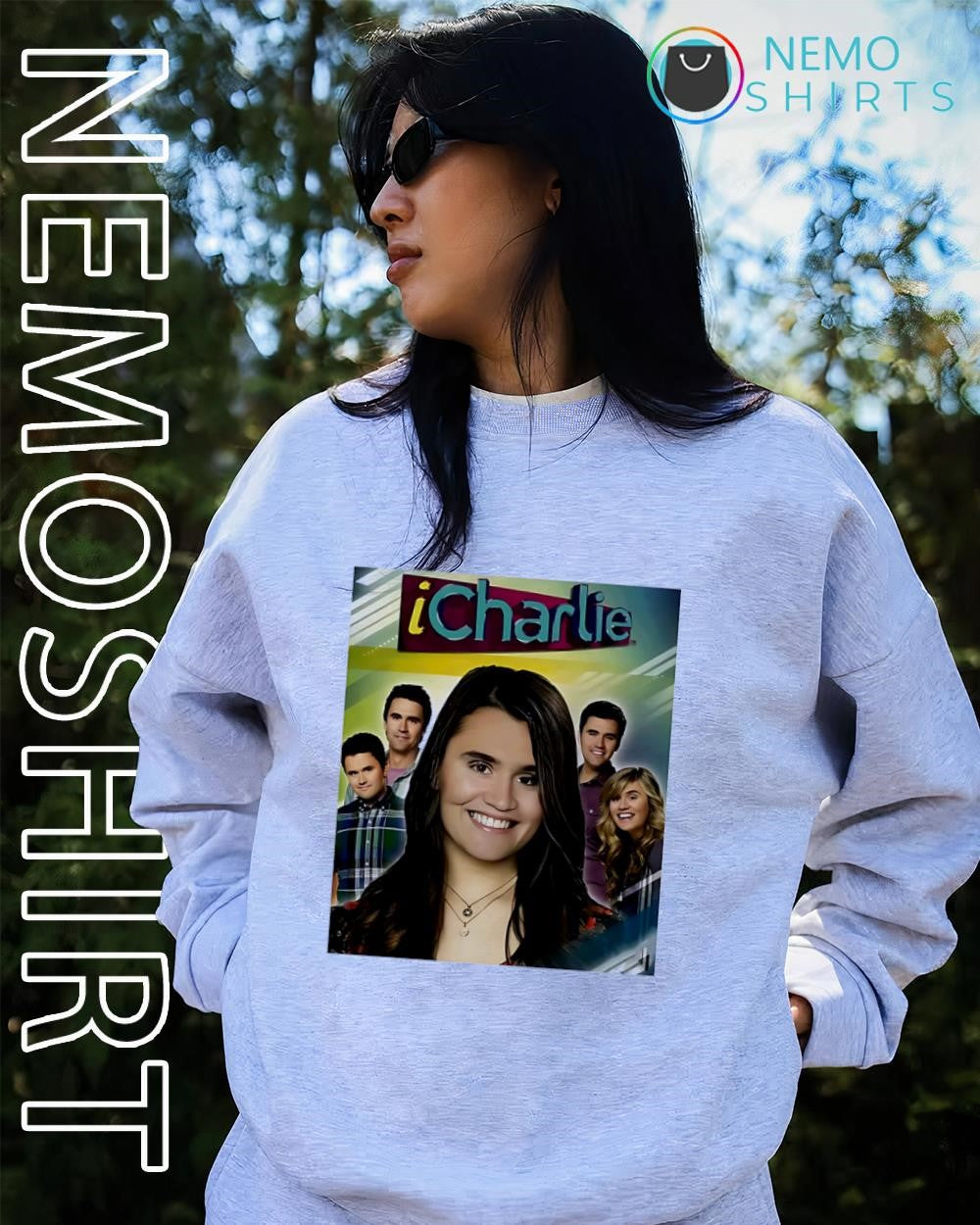 TV show iCarly and Charlie Kirk iCharlie shirt