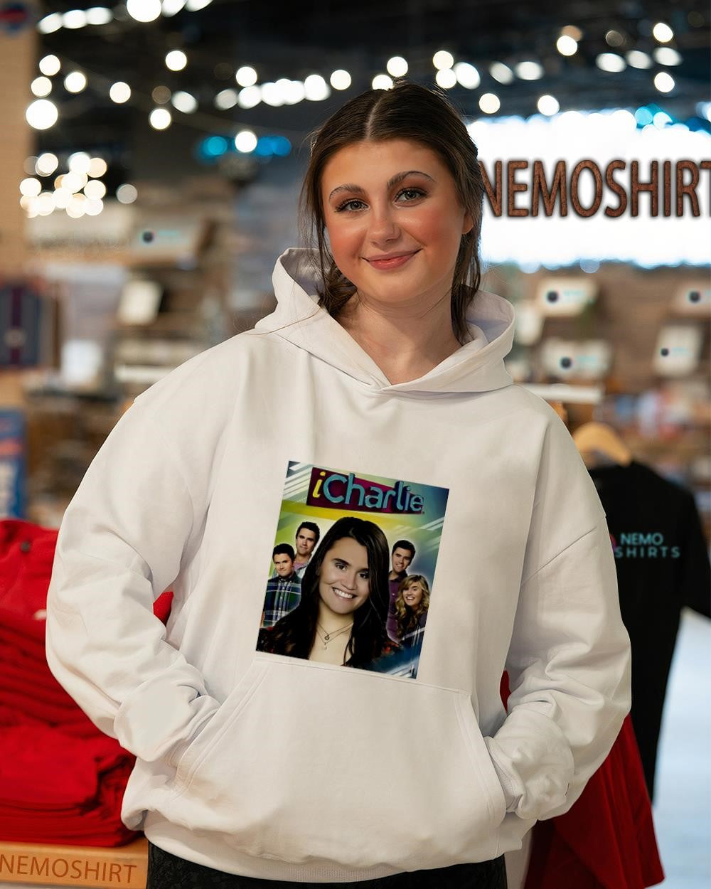 TV show iCarly and Charlie Kirk iCharlie shirt