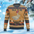 Talk To Me Goose Ugly Christmas Sweater