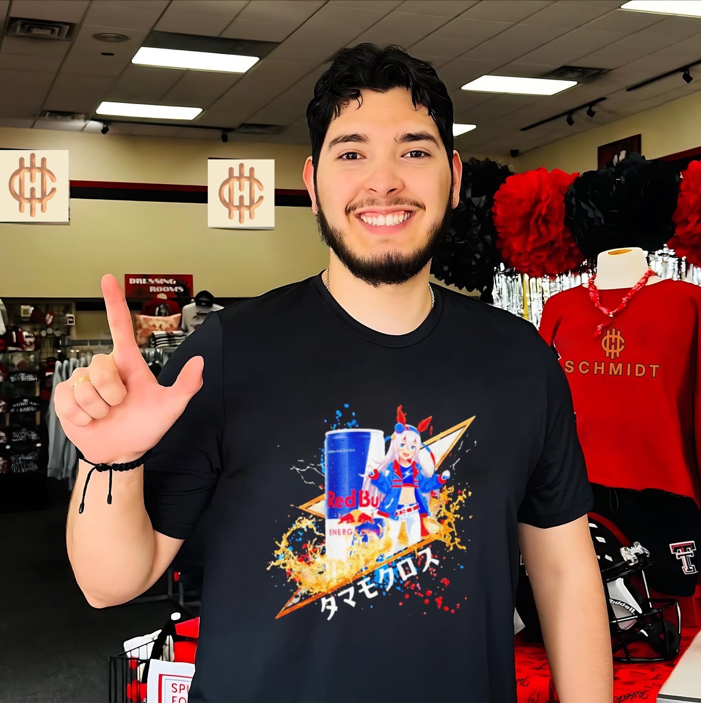 Tamamo Cross Uma Musume Red Bull Energy Drink Mashup shirt