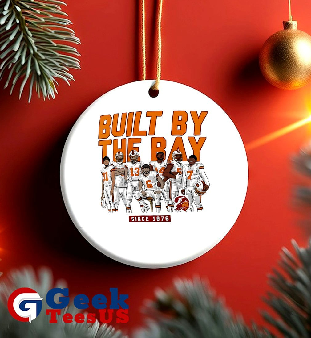 Tampa Bay Buccaneers Built by The Bay since 1976 shirt