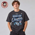 Tampa Bay Rays 2026 American League Champions Locker Room T-Shirt