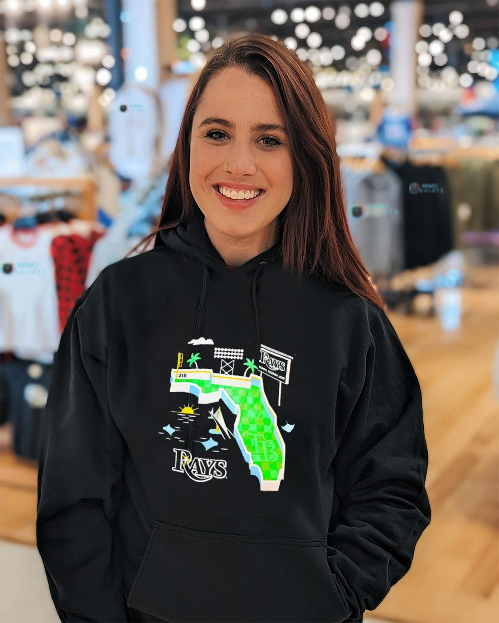 Tampa Bay Rays 3118 Florida map shirt