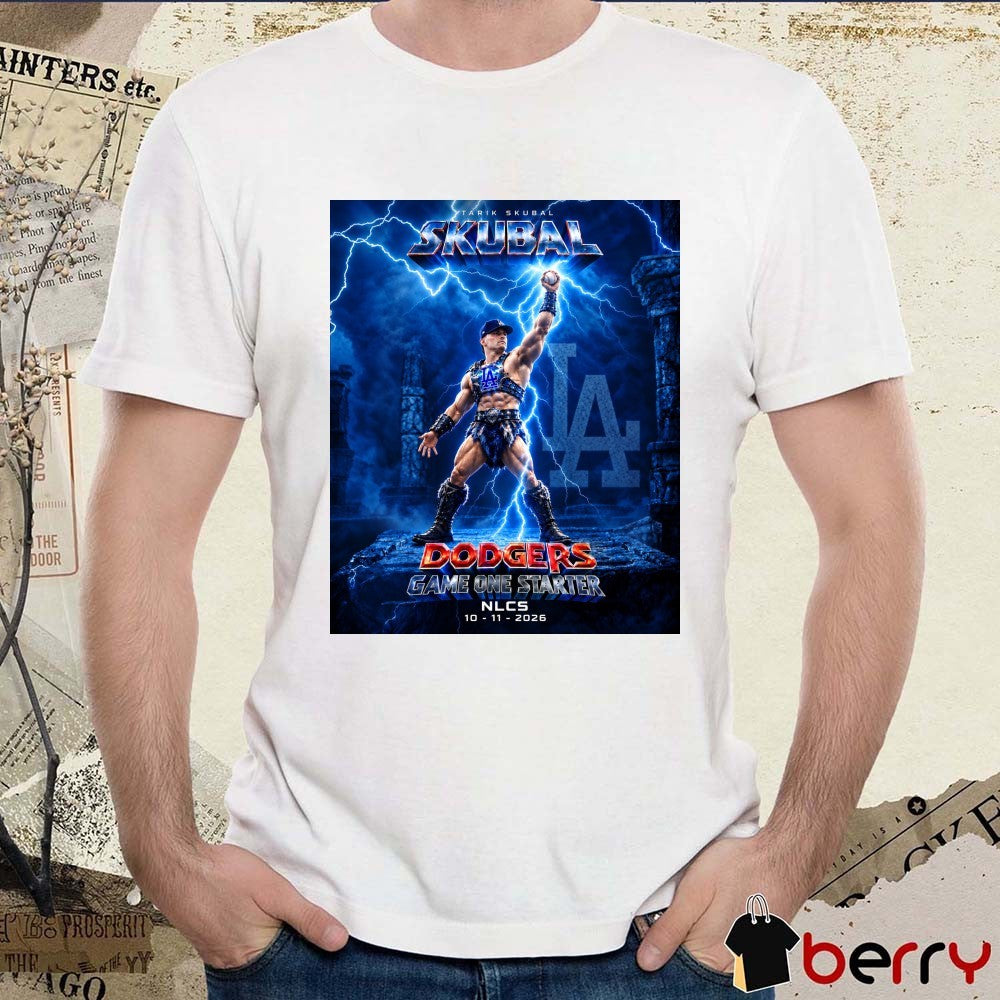 Tarik Skubal Los Angeles Dodgers Game One Starter NLCS October 11 2026 Poster Shirt