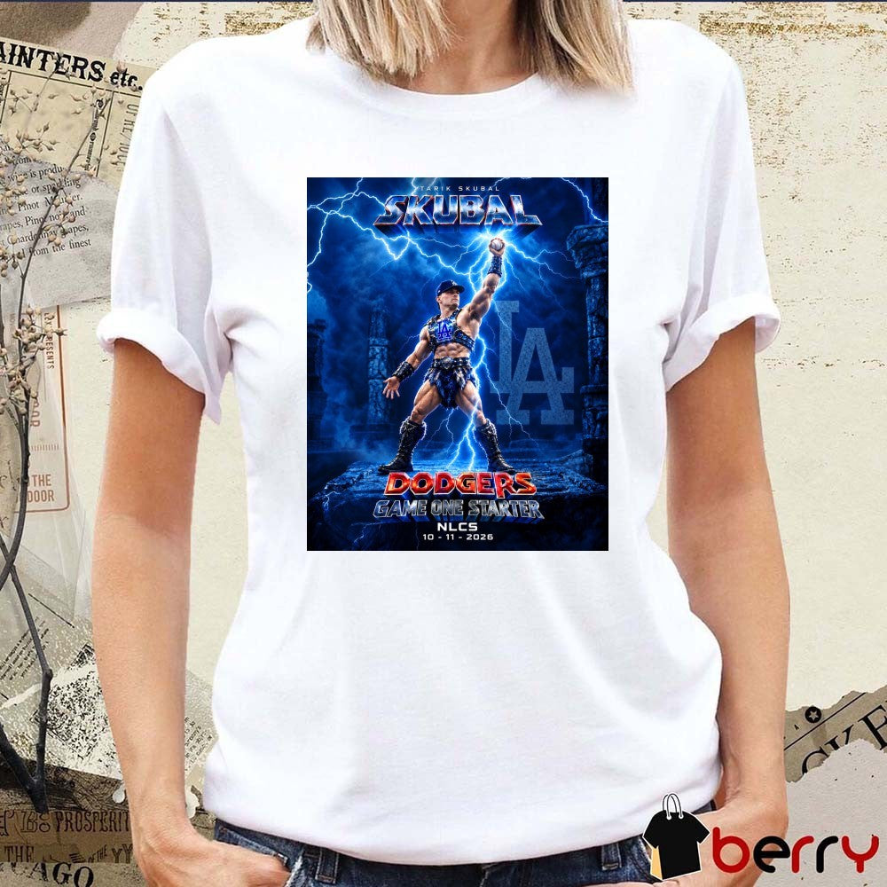Tarik Skubal Los Angeles Dodgers Game One Starter NLCS October 11 2026 Poster Shirt