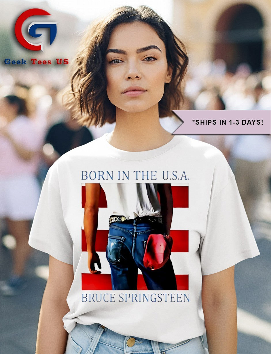 Taylor Bruce Springsteen Born in the USA World Tour 1984-1985 shirt