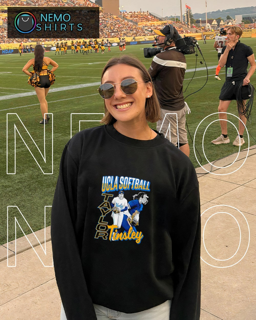 Taylor Tinsley UCLA Softball graphic shirt