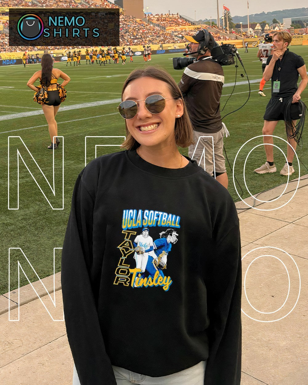Taylor Tinsley Ucla Bruins softball player name collage shirt
