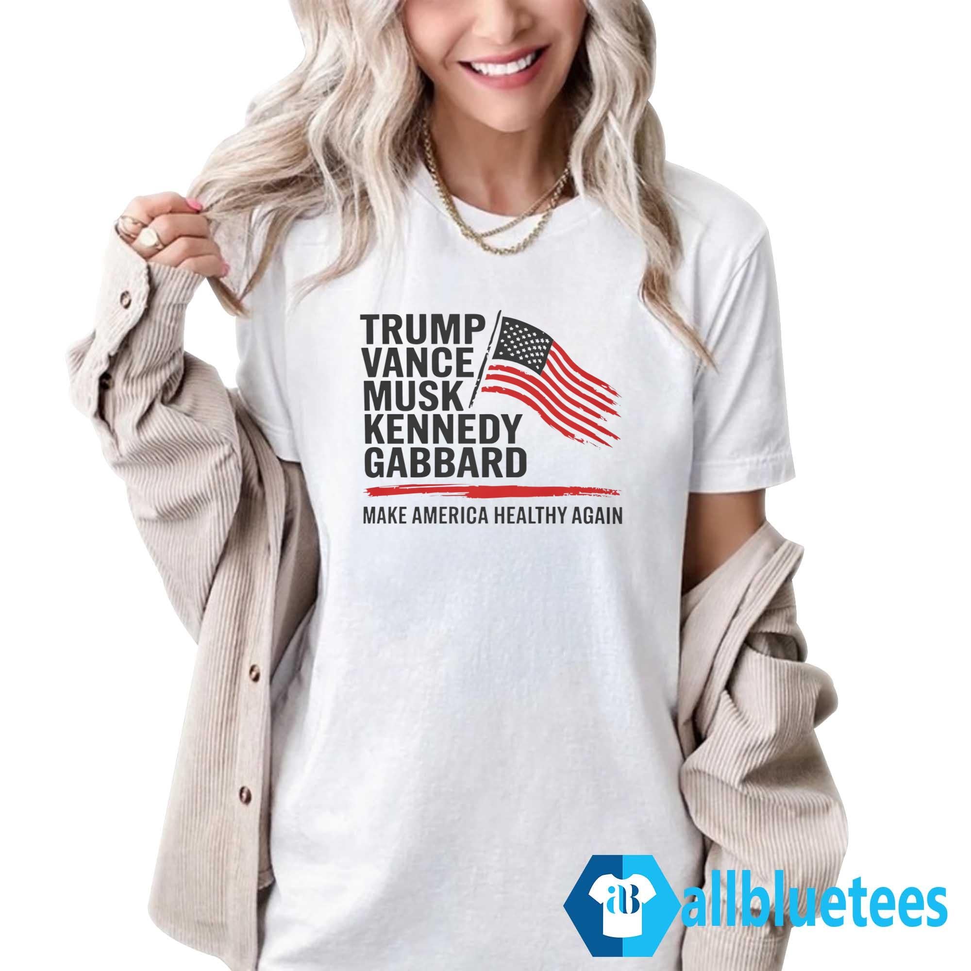 Team Trump Make America Healthy Again Shirt