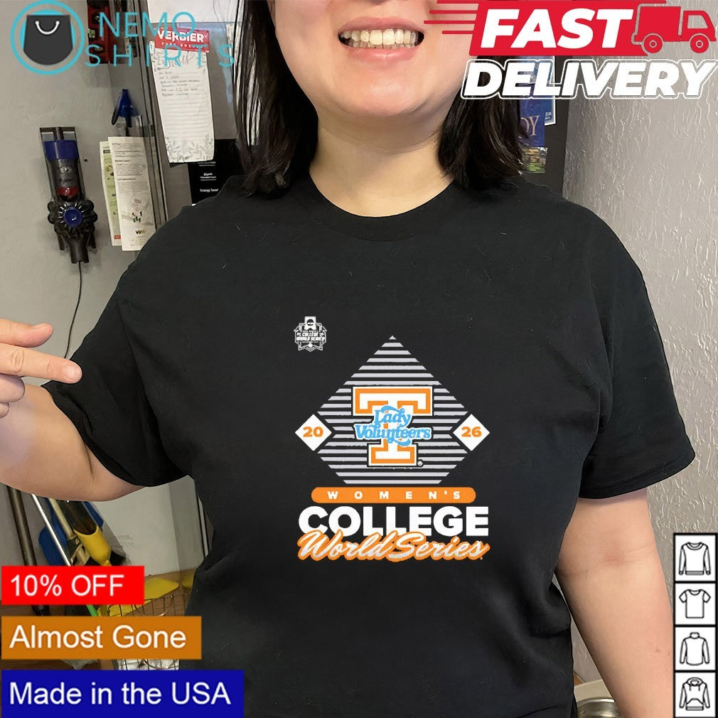 Tennessee Lady Vols 2026 softball women’s College World Series shirt