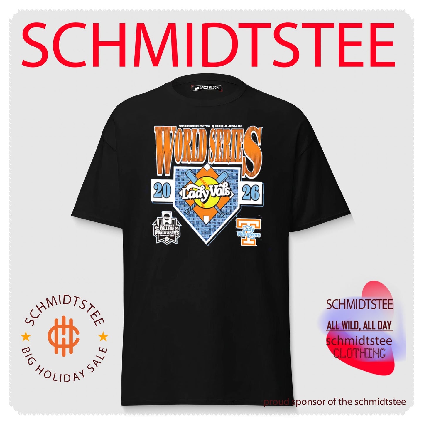 Tennessee Lady Vols Softball 2026 WCWS Bound shirt