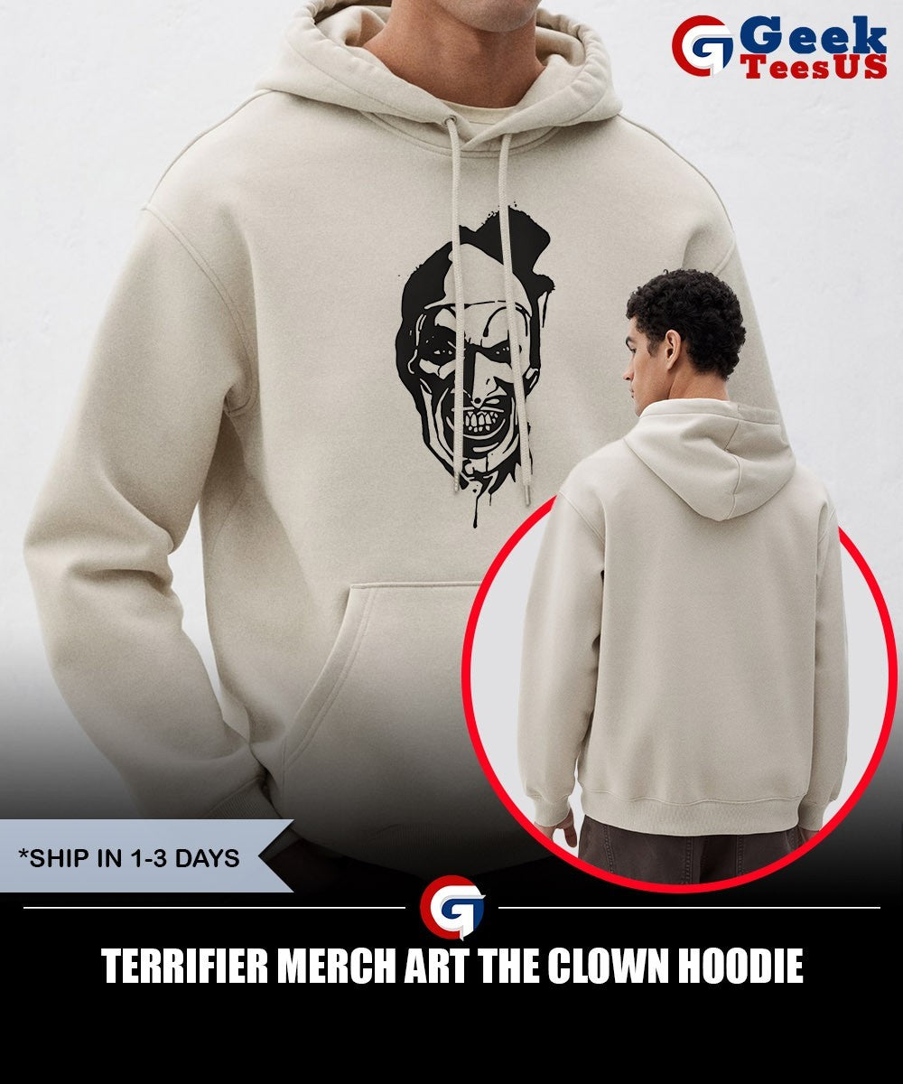 Terrifier merch art the clown shirt