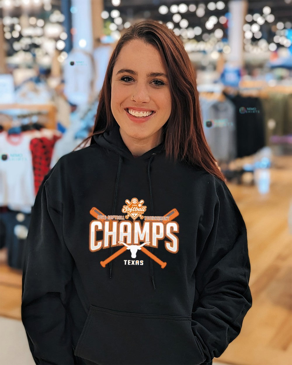 Texas Longhorns 2026 softball women’s tournament champs shirt