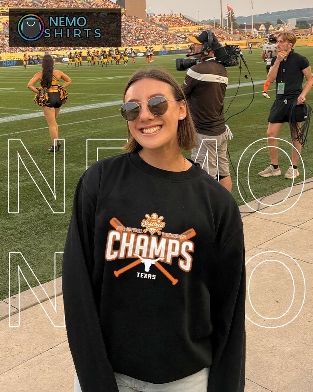 Texas Longhorns 2026 softball women’s tournament champs shirt