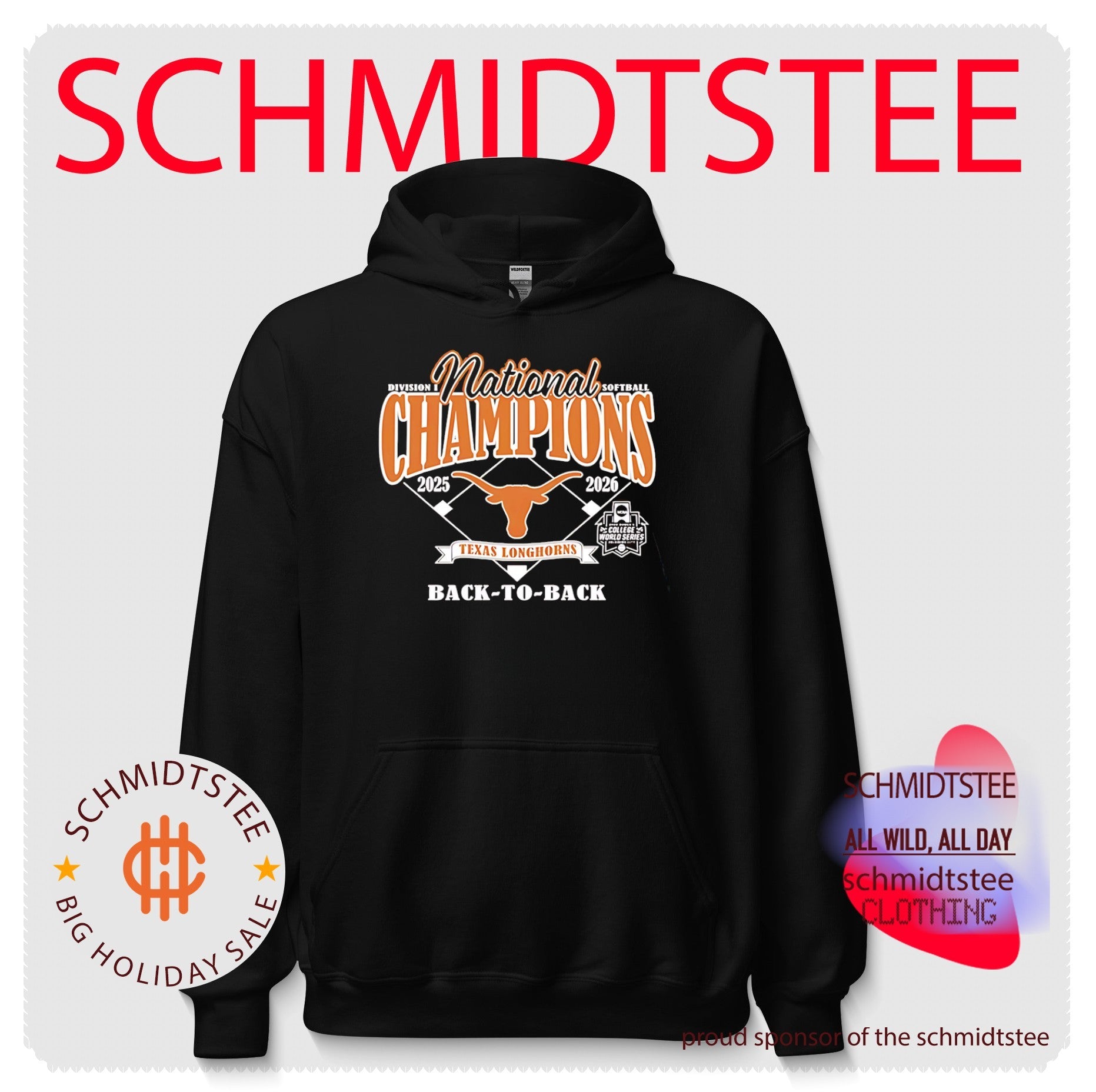 Texas Longhorns Back to back 2026 Women’s College World Series Champions shirt