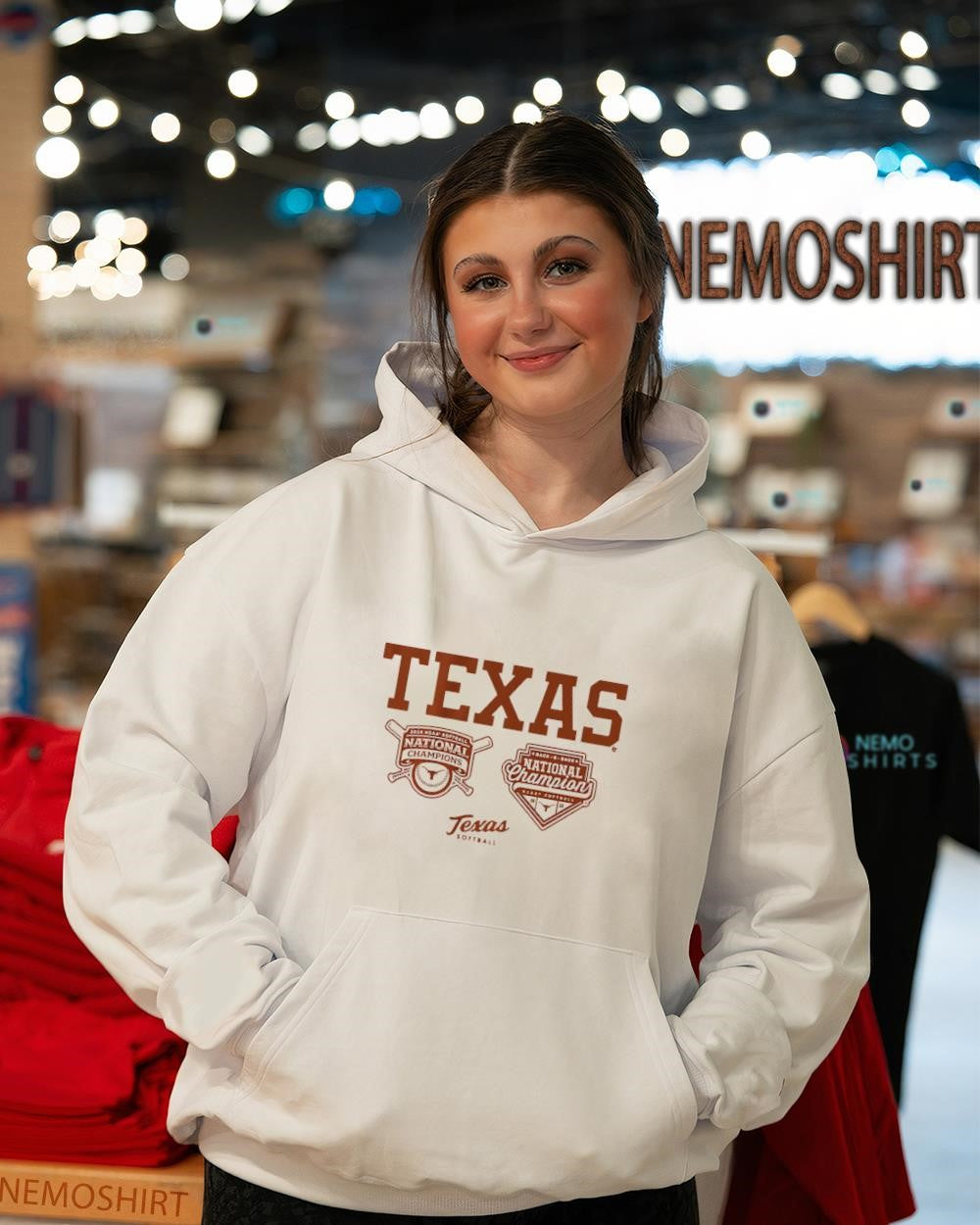 Texas Longhorns back-to-back champions logos shirt