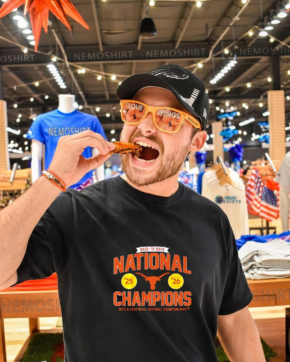 Texas Longhorns softball back-to-back ncaa champions 25-26 shirt