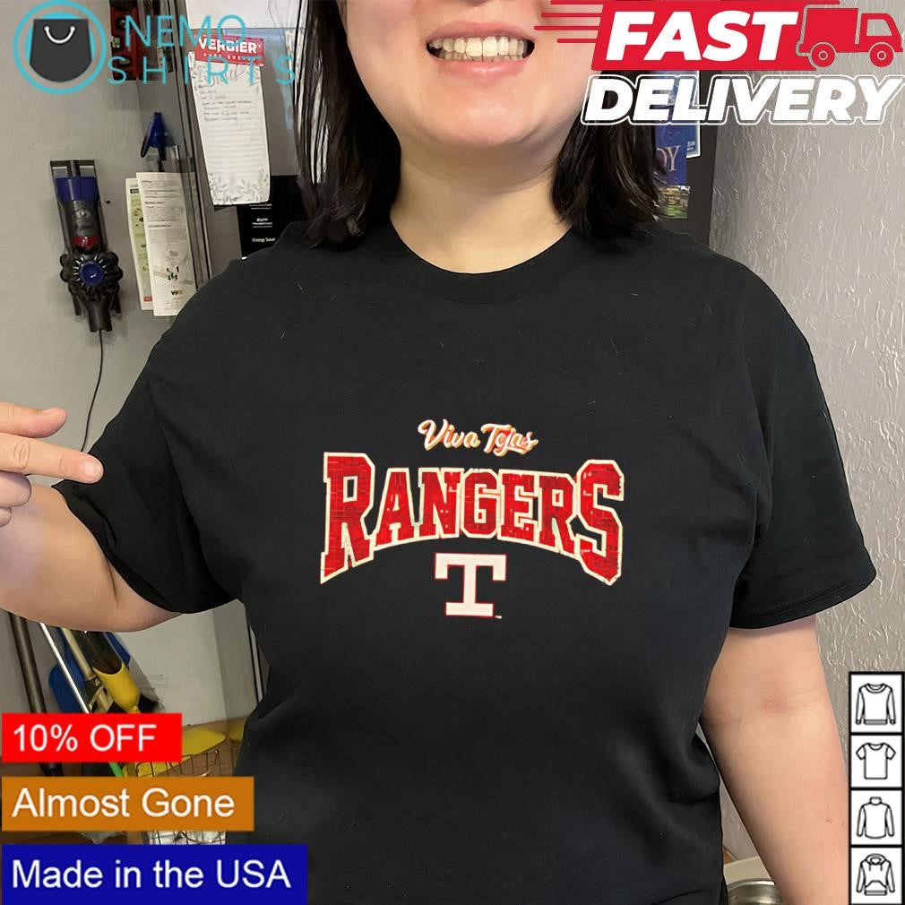 Texas Rangers 2026 Viva Tejas city logo shirt