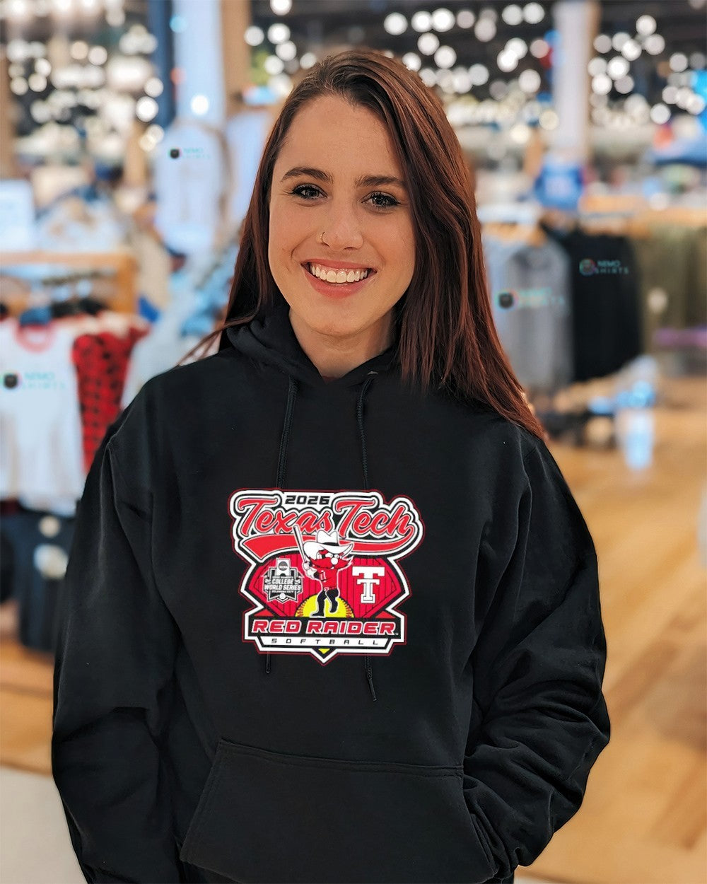 Texas Tech Red Raiders 2026 softball WCWS shirt