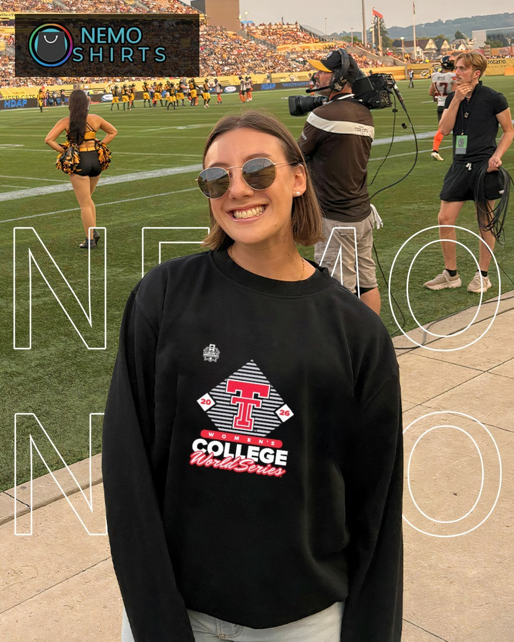Texas Tech Red Raiders 2026 softball women’s College World Series shirt
