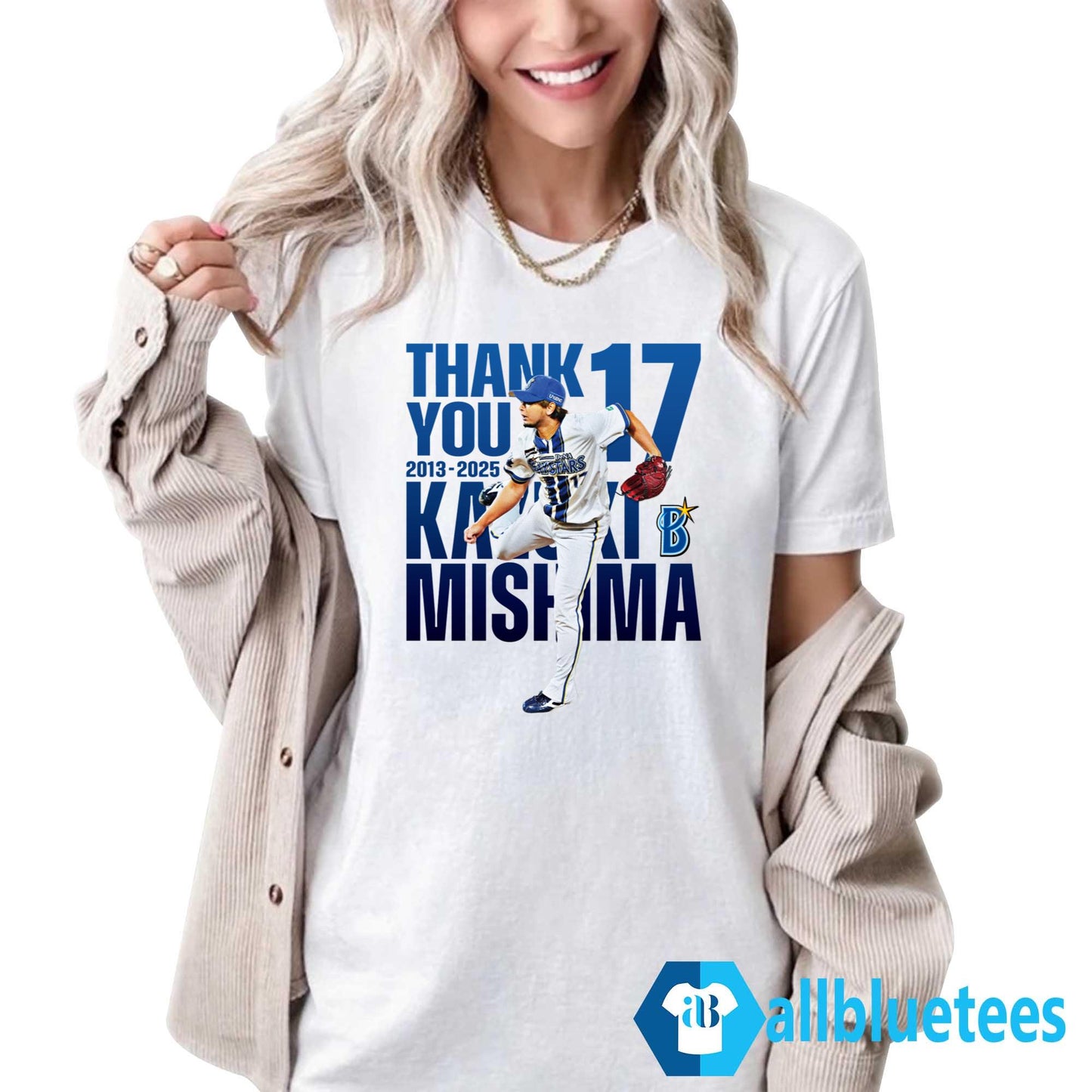 Thank You 17 2013 2025 Kazuki Mishima Shirt
