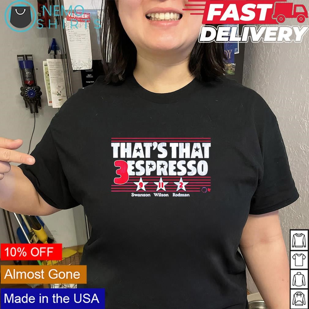 That’s That 3 Espresso Mallory Swanson Trinity Rodman Sophia Wilson shirt