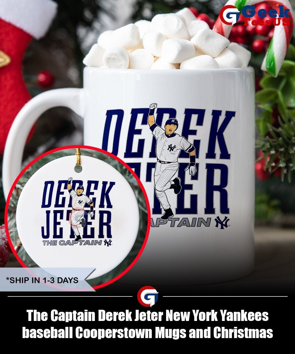 The Captain Derek Jeter New York Yankees baseball Cooperstown shirt