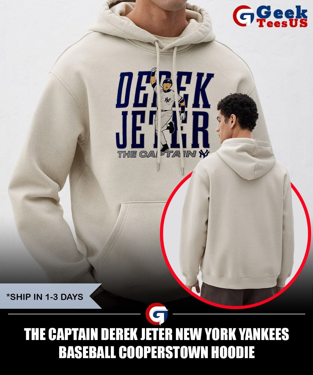 The Captain Derek Jeter New York Yankees baseball Cooperstown shirt