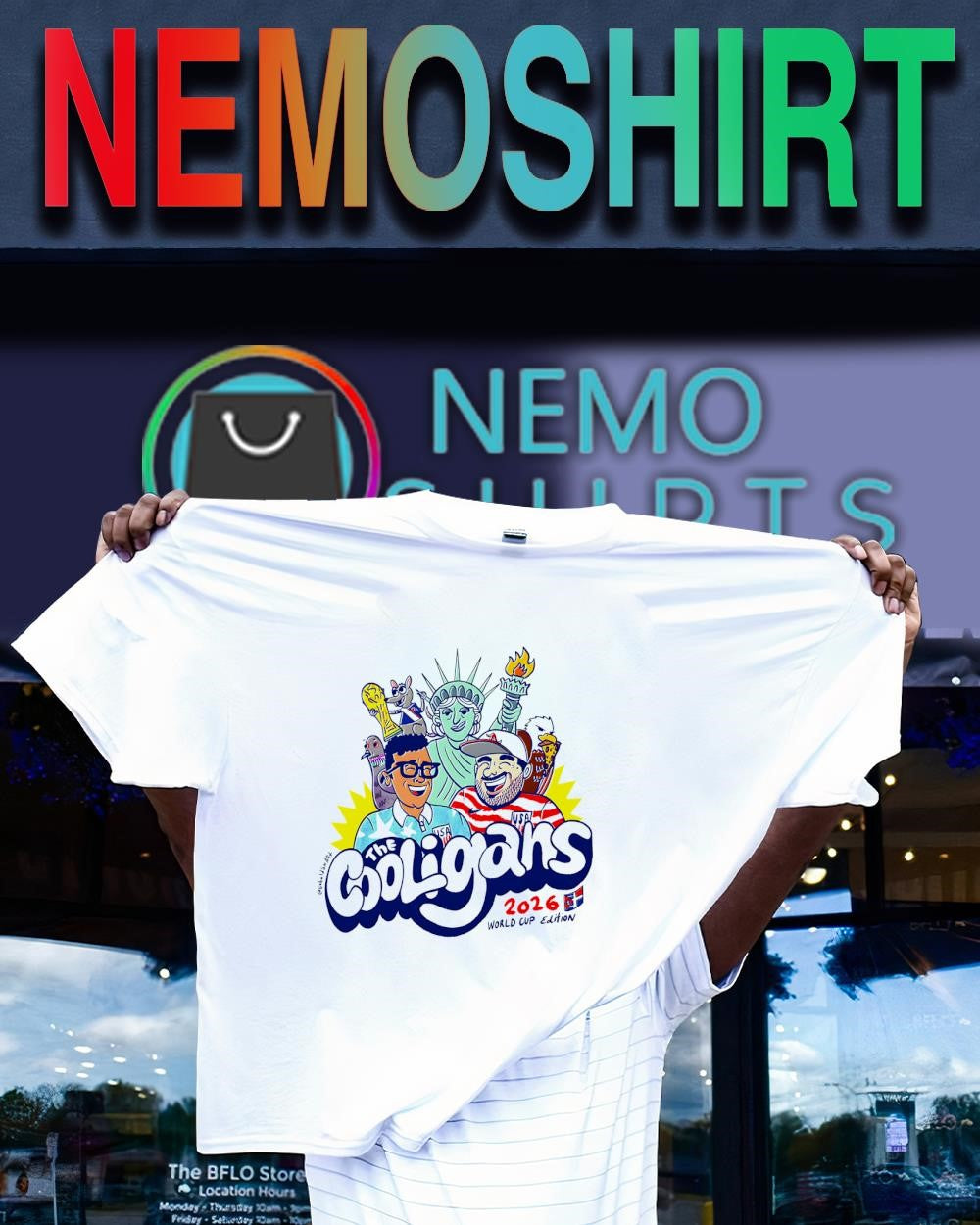 The Cooligans Alexis Guerreros and Christian Polanco 2026 World Cup shirt