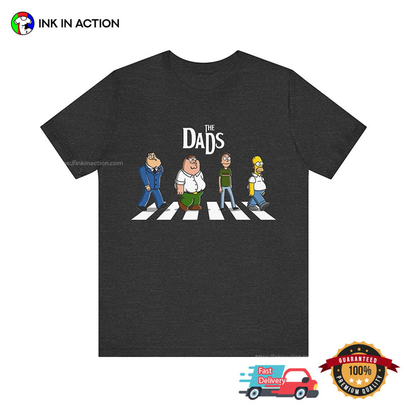 The Dads America Family Dads Abbey Road T-shirt