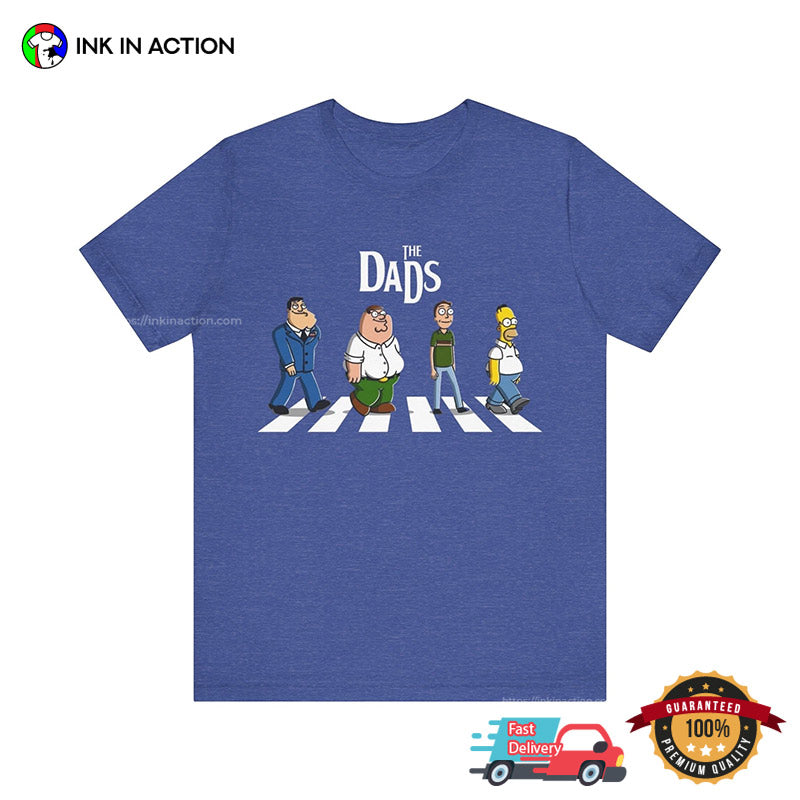 The Dads America Family Dads Abbey Road T-shirt