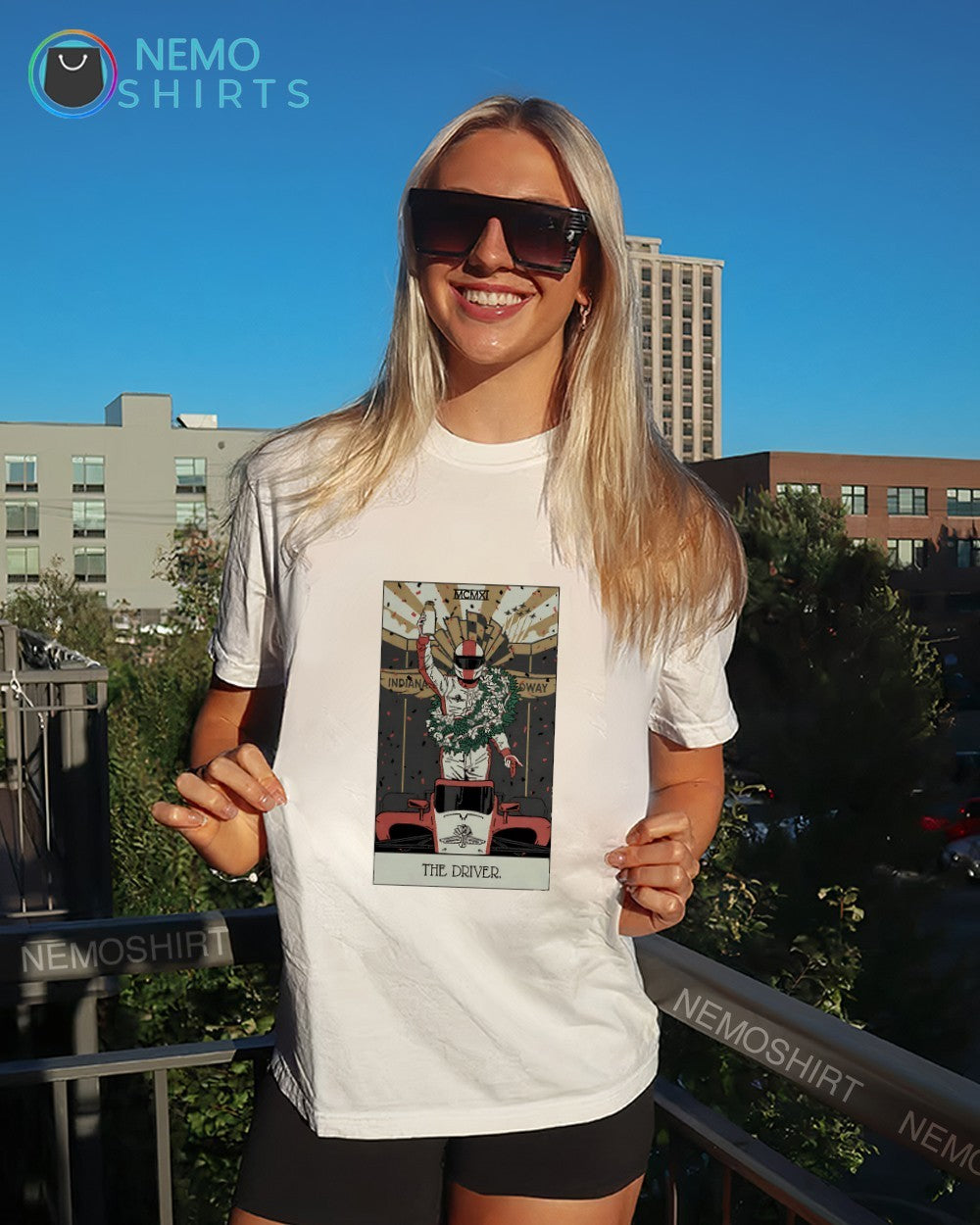 The Driver Indianapolis 500 Motor Speedway shirt